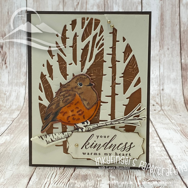 Video Tutorial: Autumn Card with Perched in a Tree bundle