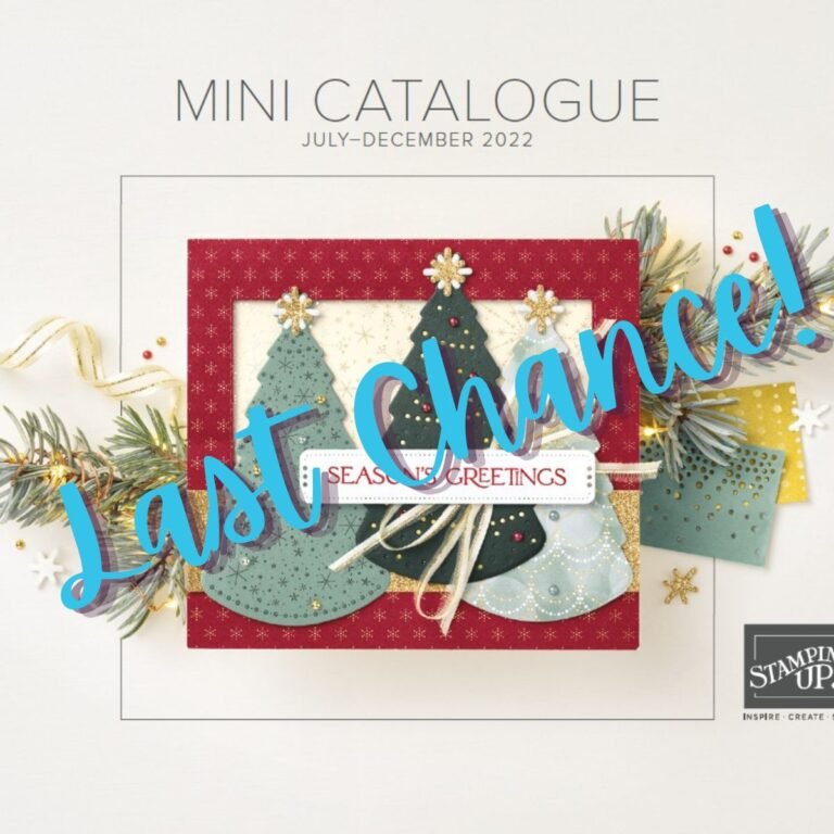 July-December Mini Catalogue: Last Chance List!