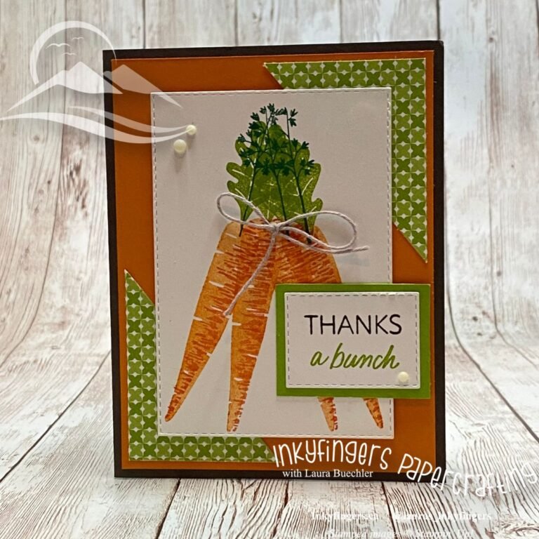 Video Tutorial: Fun, Cheerful Card with Thanks a Bunch