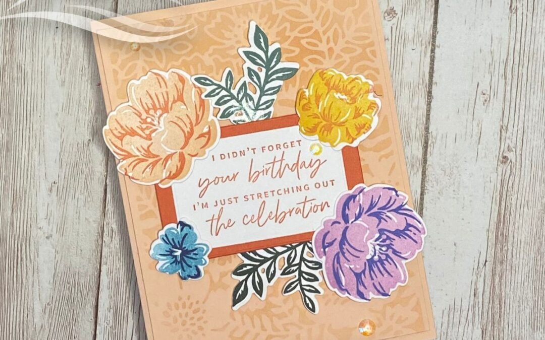 Video Tutorial: Stencil Card with Fancy Flora