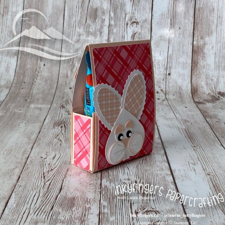 Video Tutorial: Flip-Top Box with Punch Art Bunny