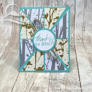 Inkyfingers Tutorial: Pinwheel Card
