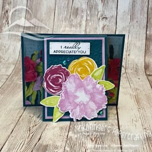 Inkyfingers Tutorial: Centre Flap Card