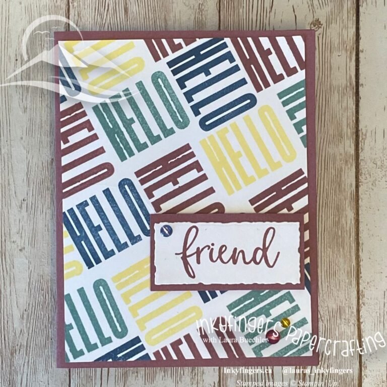 Video Tutorial: Criss-Cross Stamping