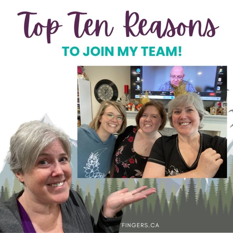 Ten Reasons to Join my Team