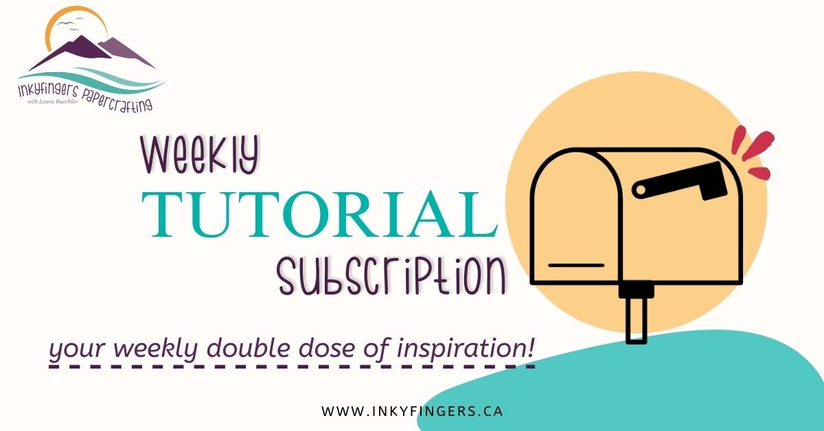 Inkyfingers Weekly Tutorial Subscription, your weekly double dose of inspiration