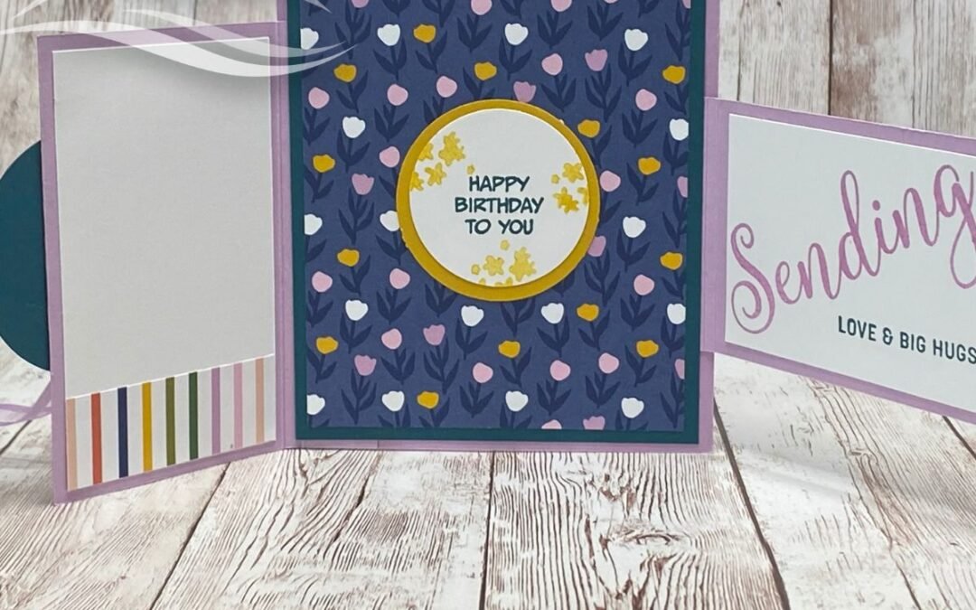 Tutorial: Staggered Gatefold Card