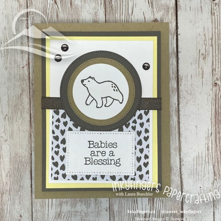 Video Tutorial: Baby Bear Card