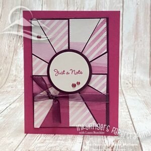 Inkyfingers Tutorial: Patchwork Pieces Card