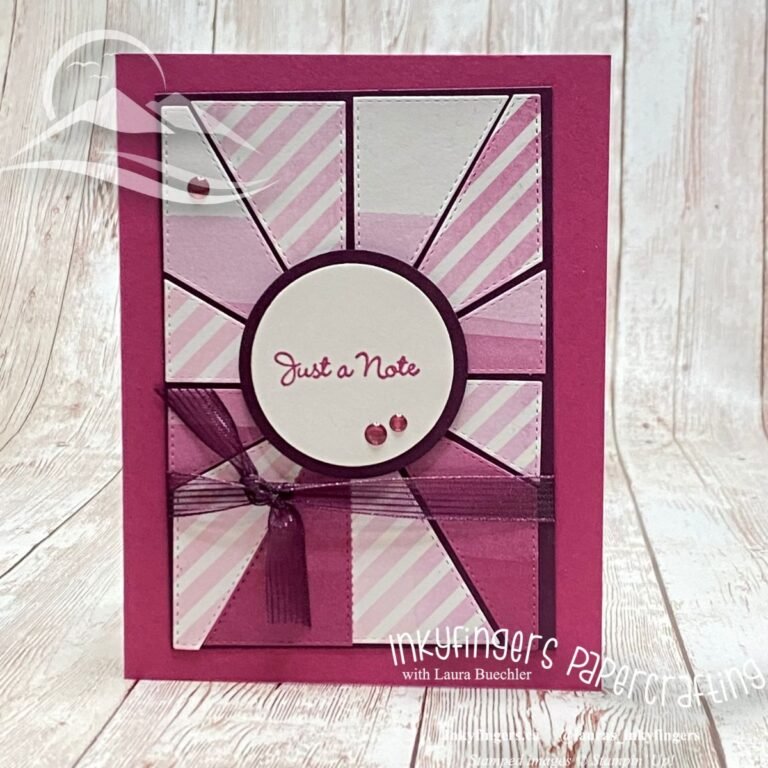 Video Tutorial: Patchwork Pieces Card