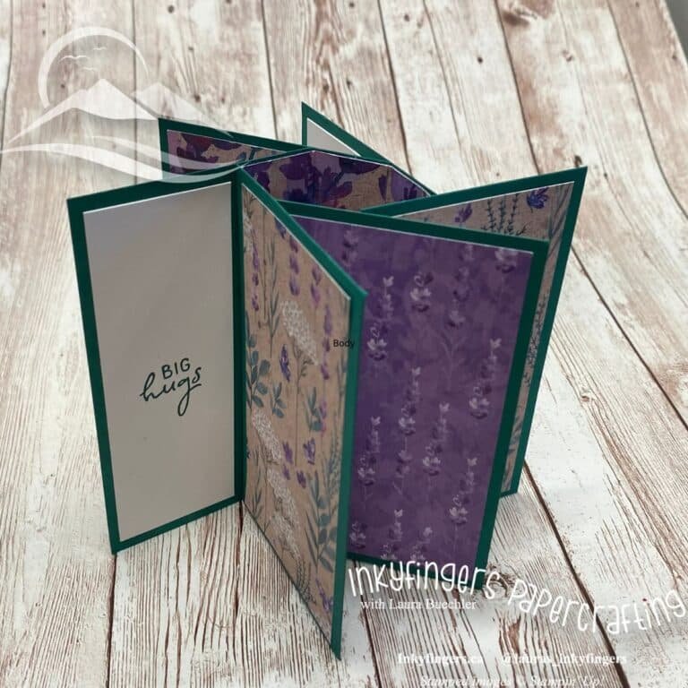 Video Tutorial: Pinwheel Hexagon Card