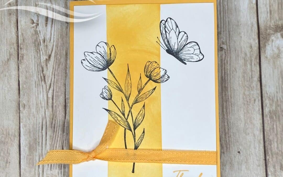 Video Tutorial: Blended Stripe Card with Spotlight on Nature