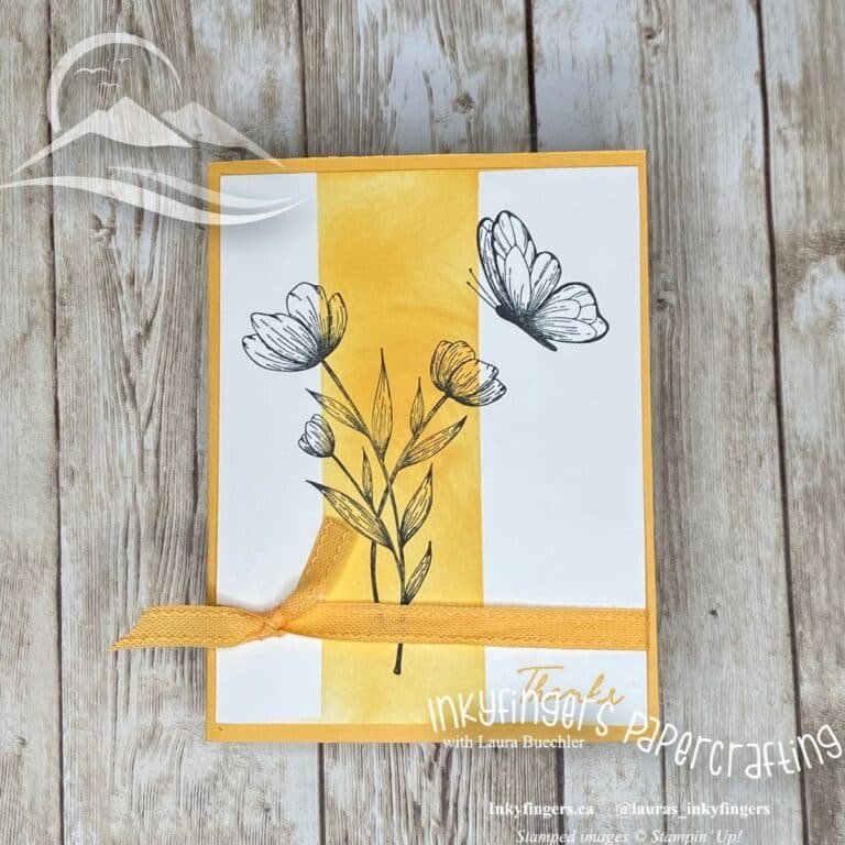 Video Tutorial: Blended Stripe Card with Spotlight on Nature